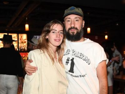 Clara Mathilde McGregor and Jimmy Giannopoulos are hugging each other as there is scars on Clara's face.